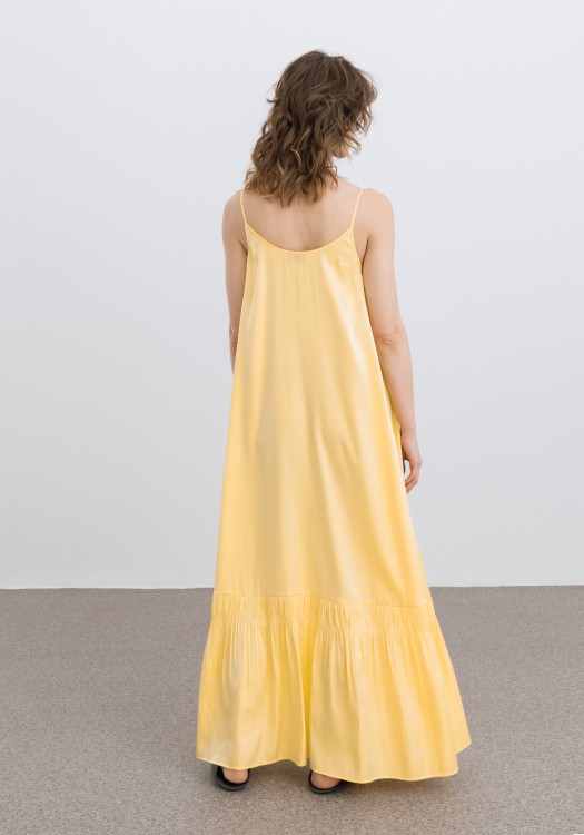 Shop Aeron Imogen - Maxi Dress In Yellow