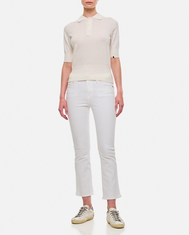Frame Le Crop Mini Boot In White