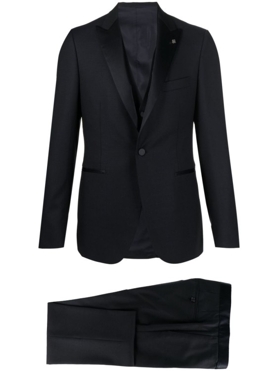 Tagliatore Classic Black Suit