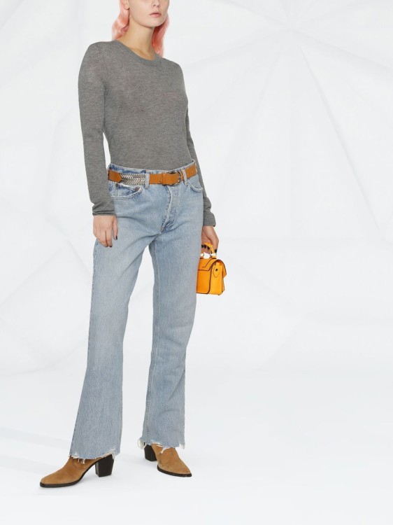 Shop Agolde Bootcut Jeans In Blue