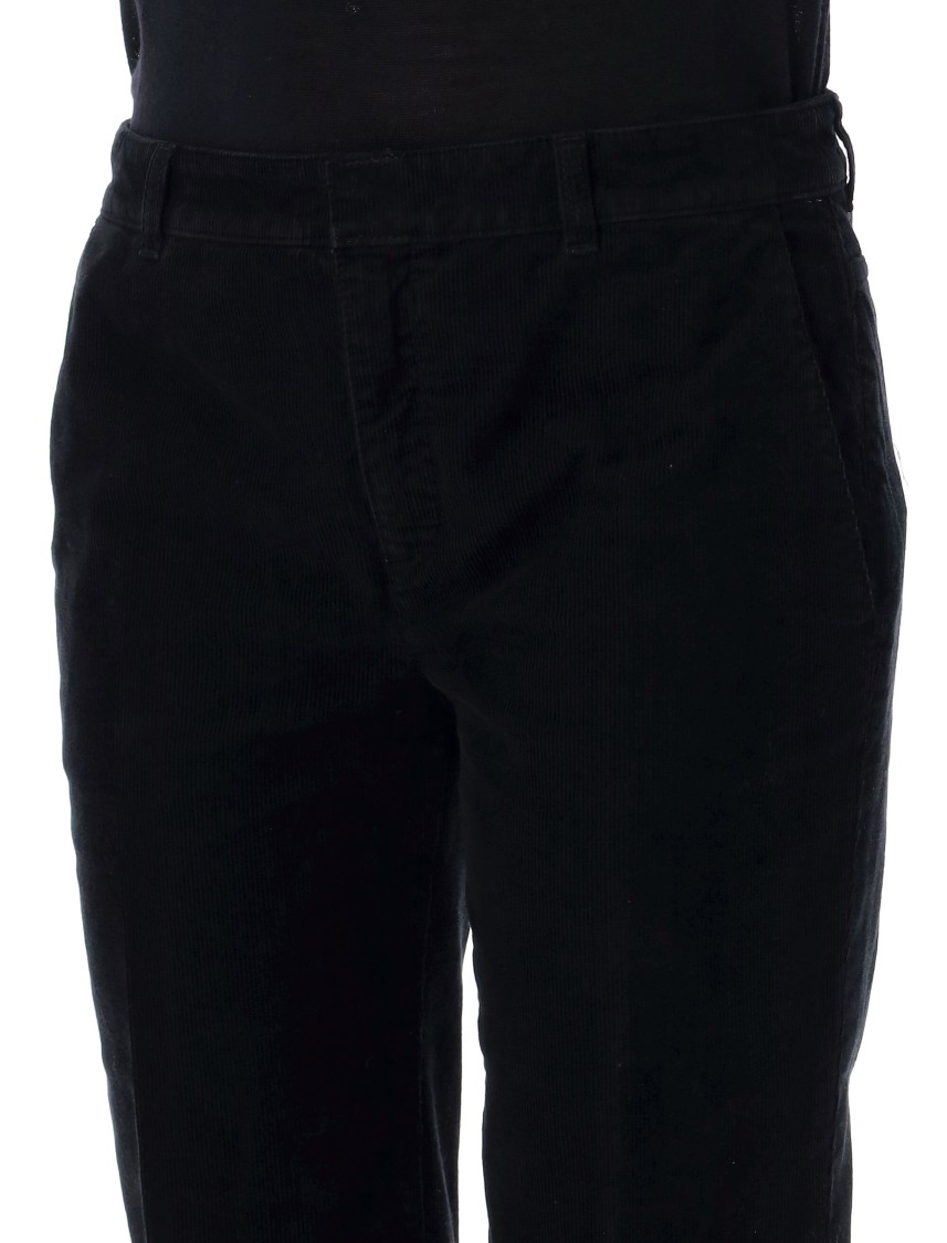 Saint Laurent Low Waist Bootcut In Black