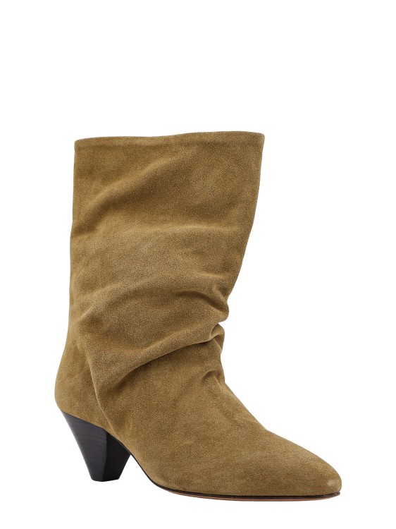 Shop Isabel Marant Suede Ankle Boots In Brown