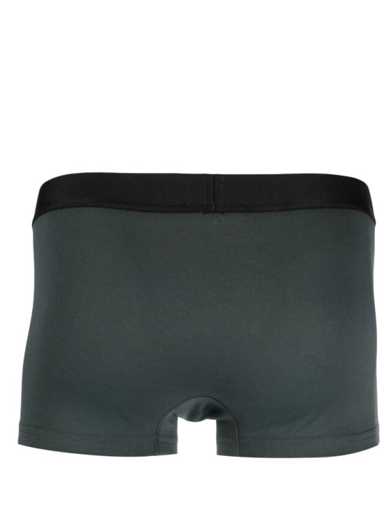 Shop Dsquared2 Logo-waistband Cotton Boxers In Grey