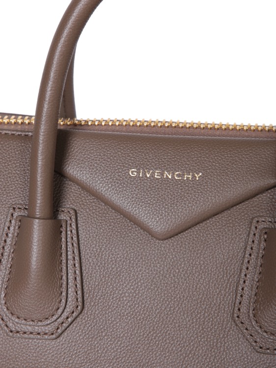 Shop Givenchy Leather Bag In Brown