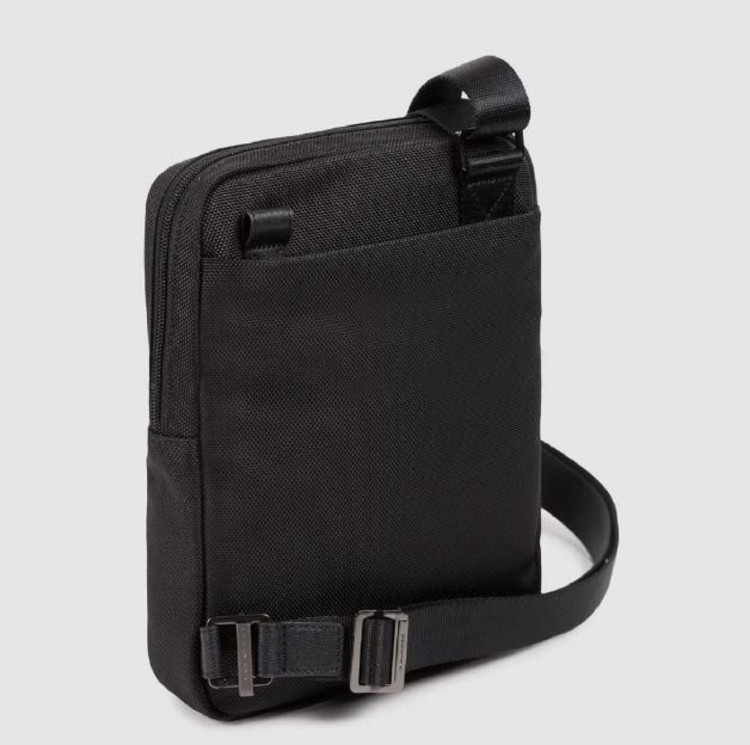 Shop Piquadro Black Shoulder Bag