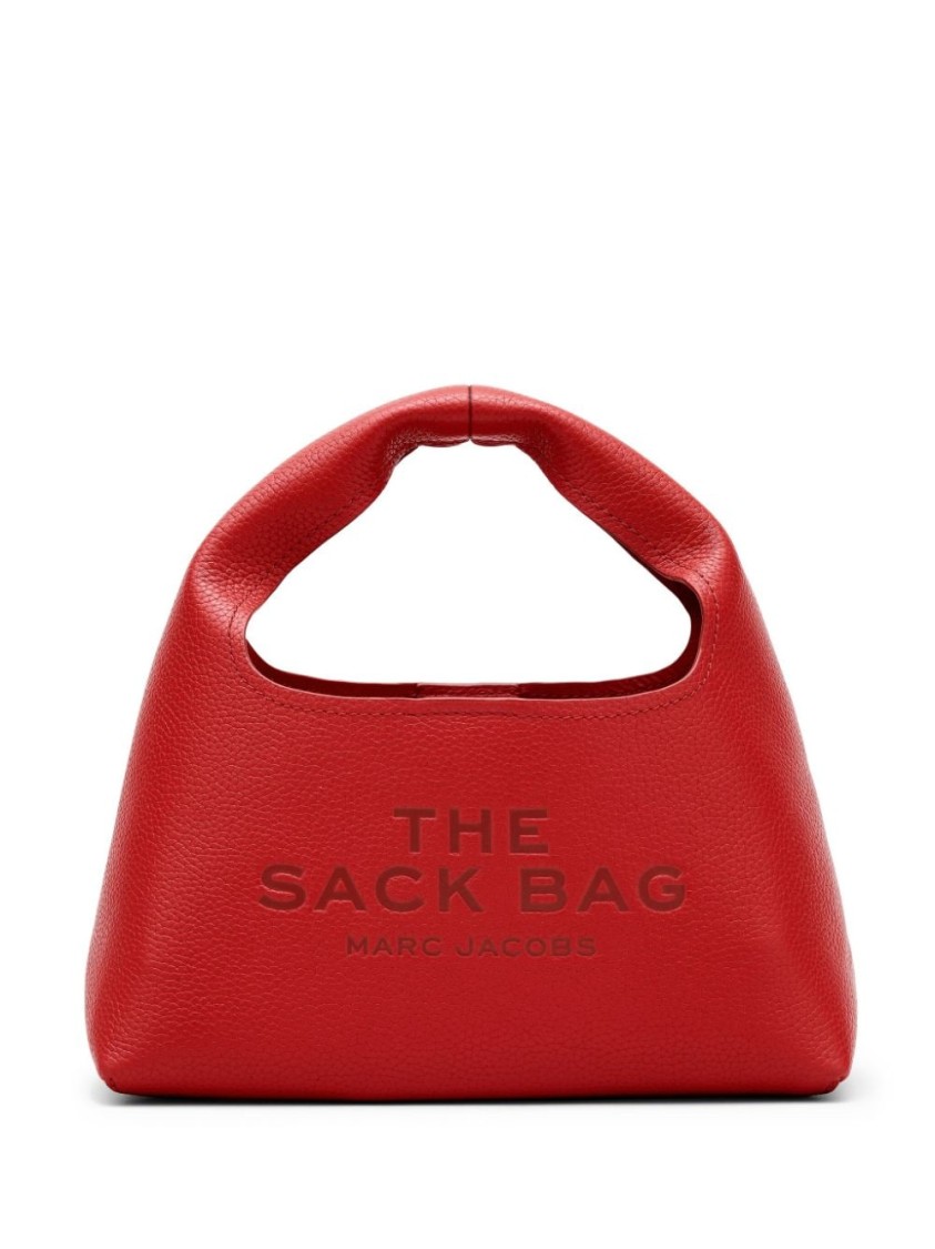 Shop Marc Jacobs Red Front Logo Bag