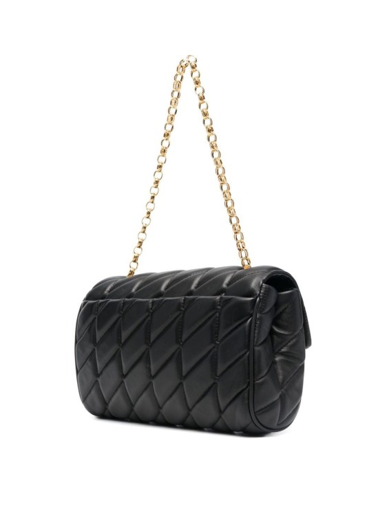Shop Moschino Black Shoulder Bag