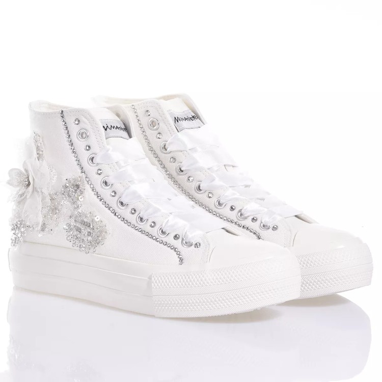 Mimanera Airlines Platform Bella Custom In White
