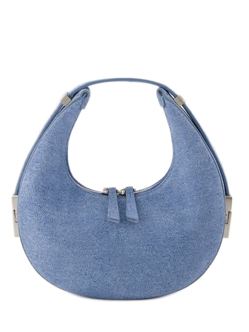 Osoi Sac À Main Toni Mini - - Suède - Denim Sky In Blue