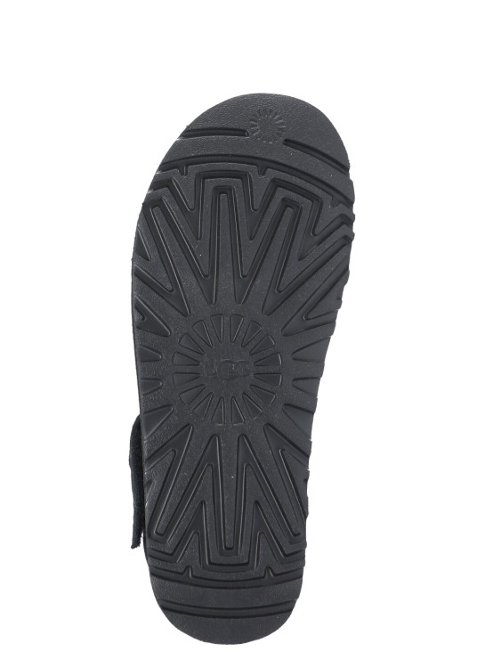 Shop Ugg Goldenstar Strap Sandals In Black