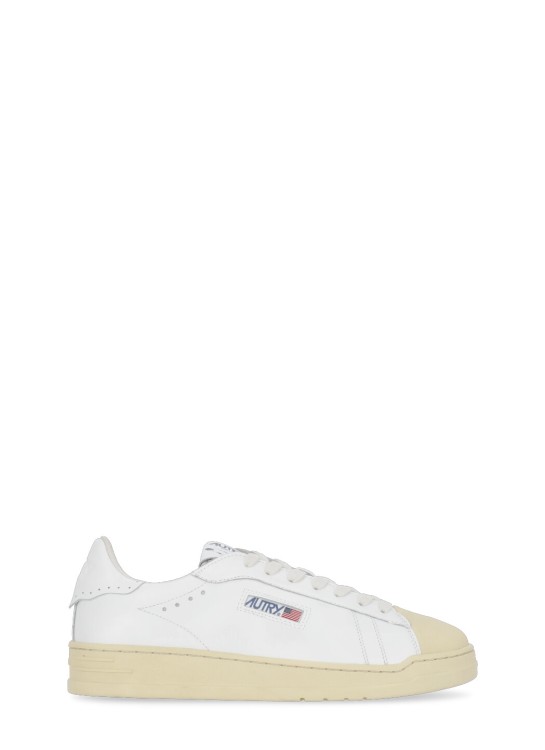 Autry White  Leather Man's Sneakers