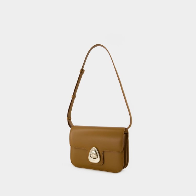 Apc Astra Small Crossbody - A.p.c - Leather - Brown In White