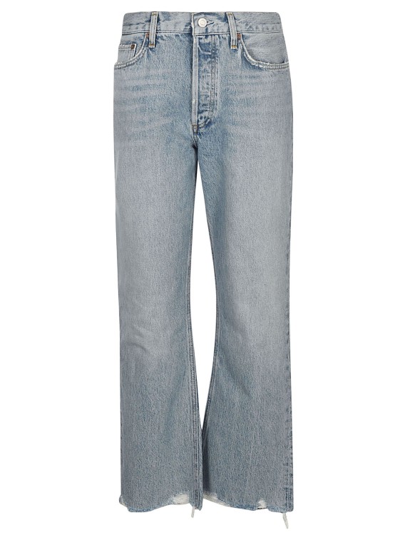 Shop Agolde Bootcut Jeans In Blue