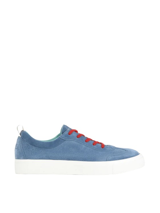 Shop Pànchic Blue Suede Sneakers