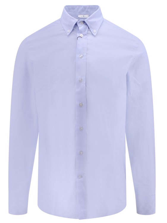 Etro Blue Cotton Shirt