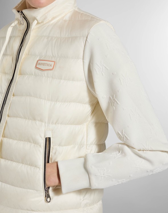 Shop Duvetica Moneglia Hybrid Jacket In Neutrals