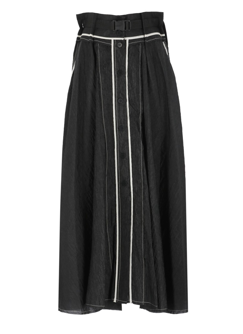 Shop Nu Crepe Skirt In Black