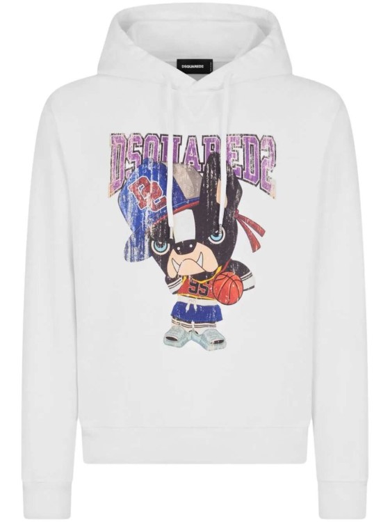 Dsquared2 Dsquared Men Sweatshirt With Print In White