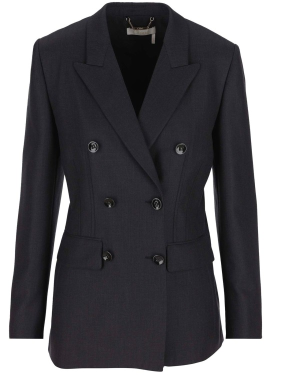 Chloé Wool Jacket In Neutrals