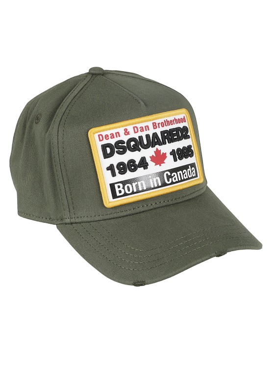 Dsquared2 Military Green Cotton Hat