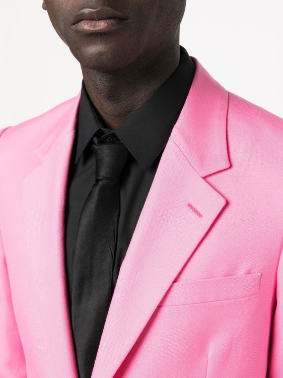 Shop Alexander Mcqueen Pink Jacket