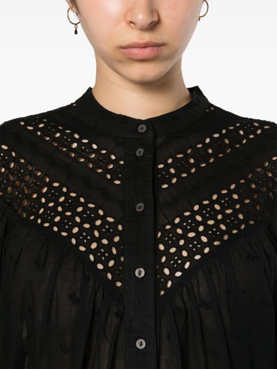 Shop Isabel Marant Étoile Black Safi Shirt