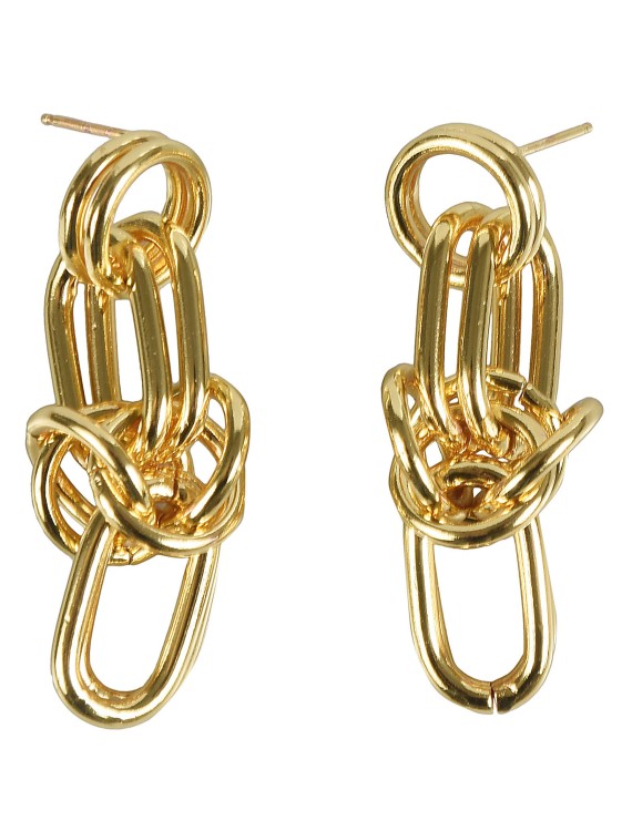 Shop Federica Tosi Cecile Gold Earrings