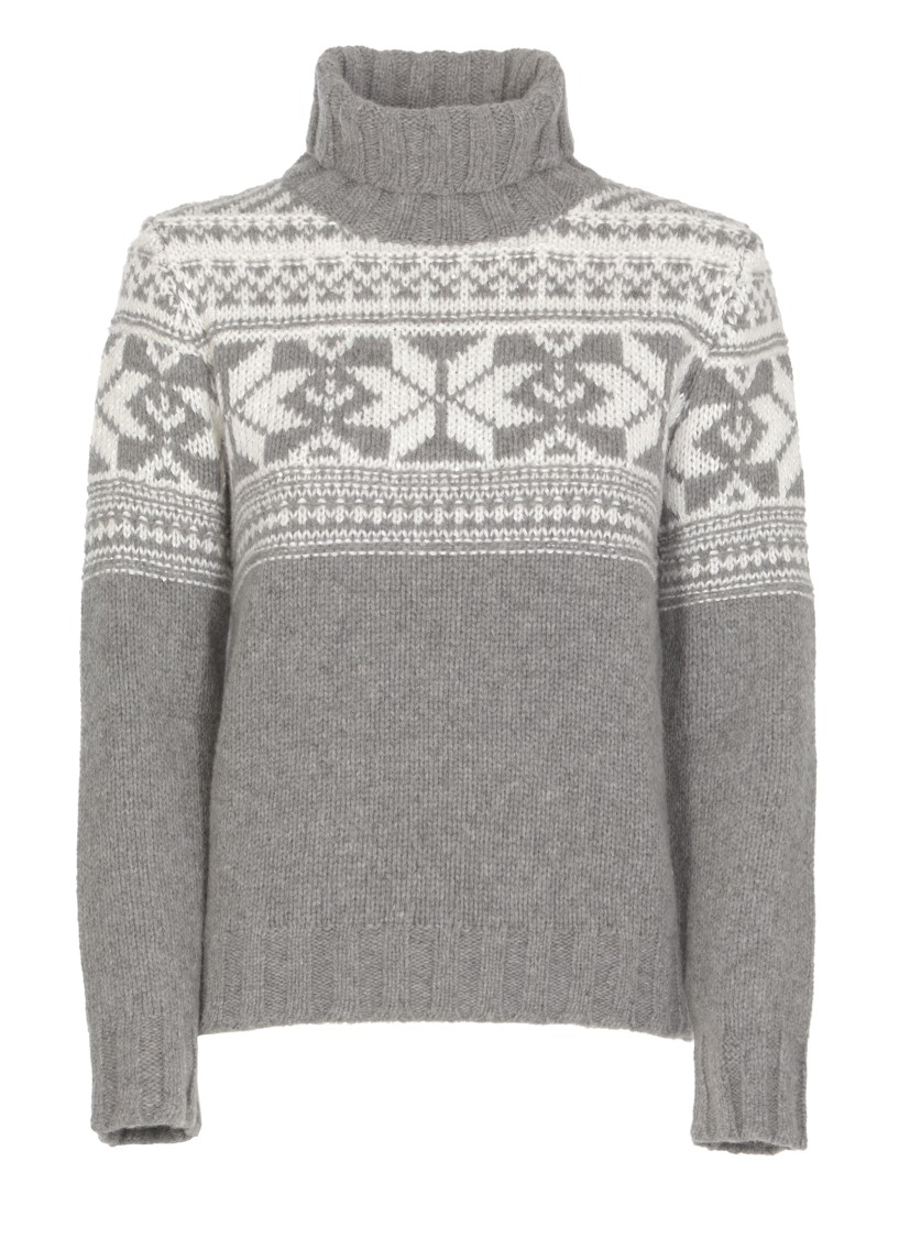 Kangra Wool Sweater In Grey