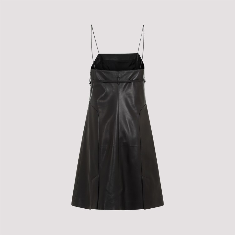 Givenchy Short Denim Voyou Dress For Men In Black