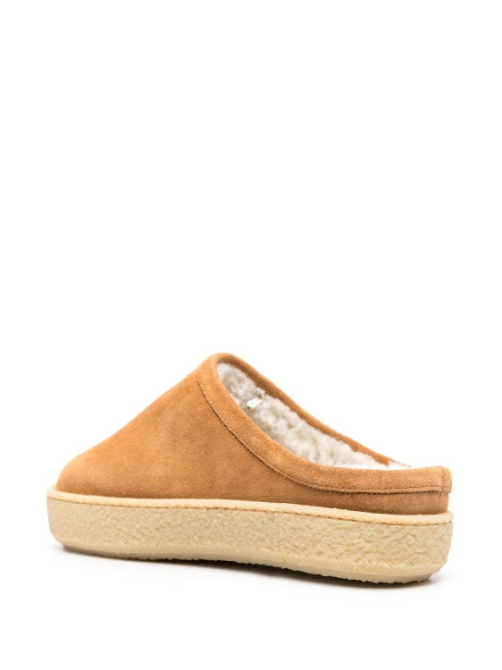 Shop Isabel Marant Brown Suede Mules Shoes In Neutrals