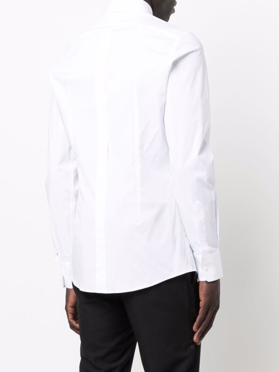 Shop Dolce & Gabbana White Cotton-blend Classic Shirt
