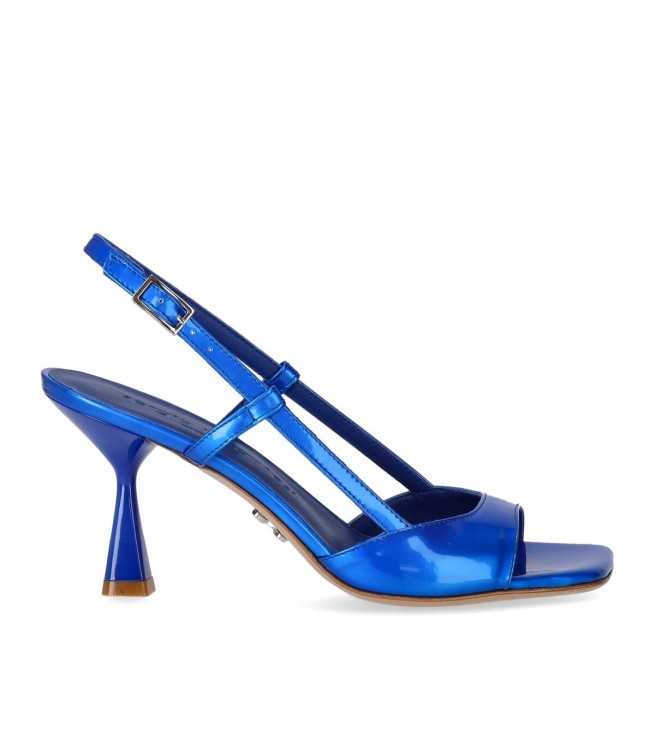 Shop Sergio Levantesi Ilenia Electric Blue Heeled Sandal