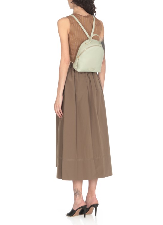 Shop Coccinelle Voile Backpack In Green