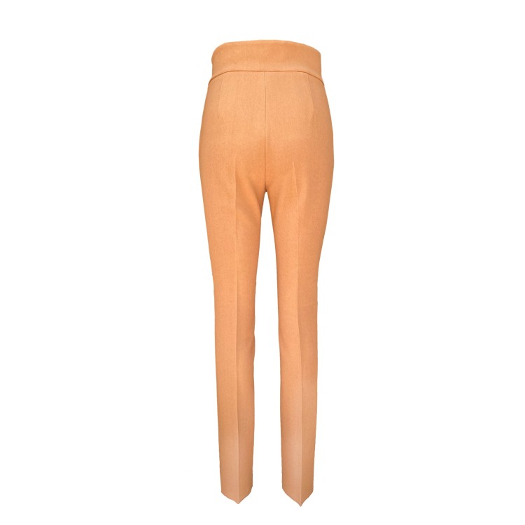 Shop Max Mara Pompeo Trousers In Orange