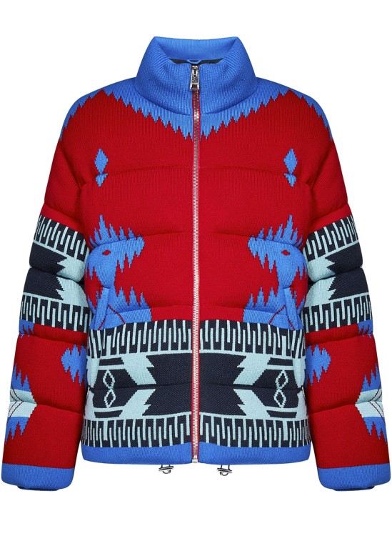 Shop Alanui Padded Jacket In Multicolor