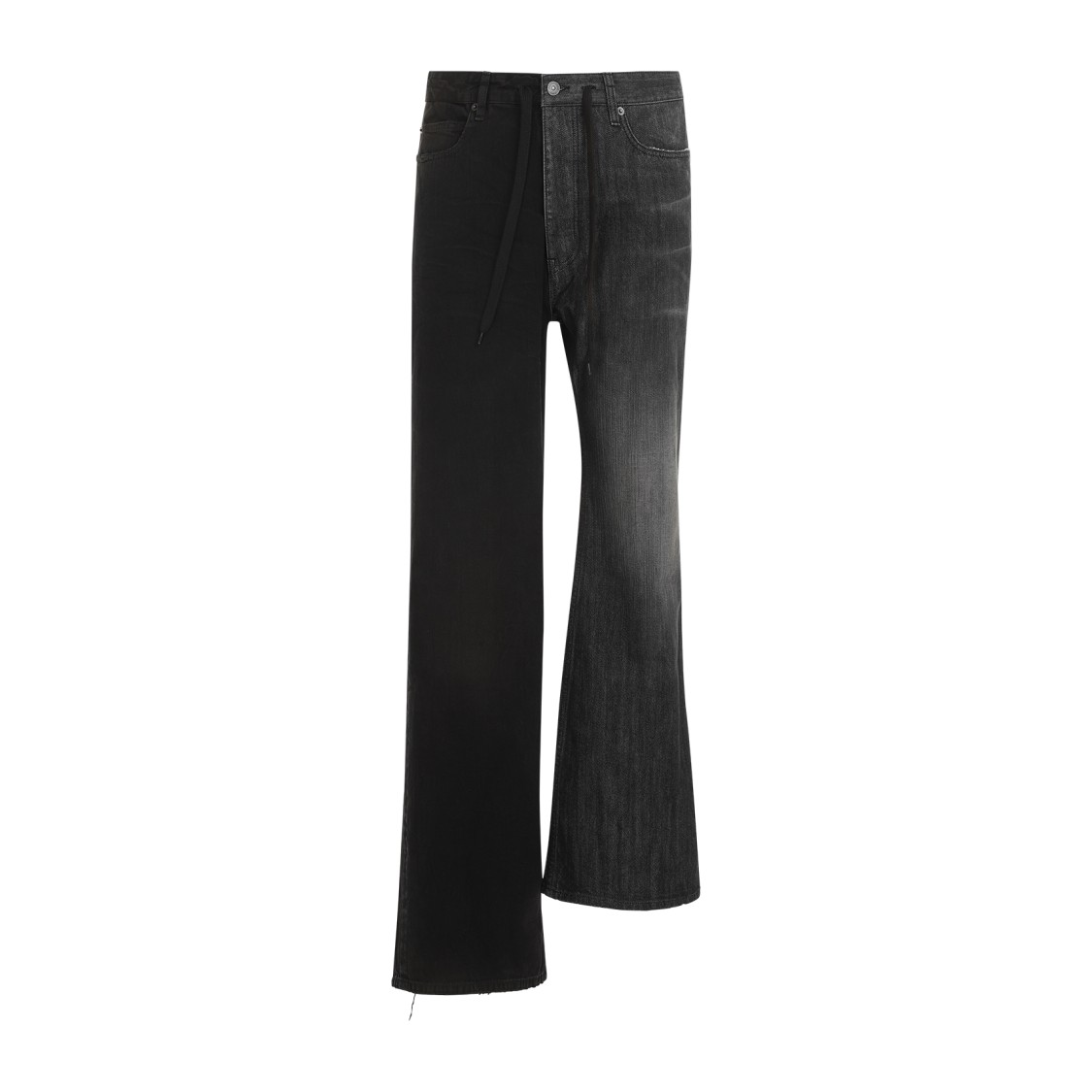 Shop Balenciaga Black Cotton Trouser