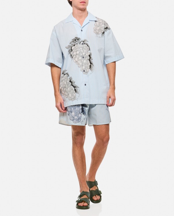 Shop Jw Anderson Short Sleeve Shirt In White