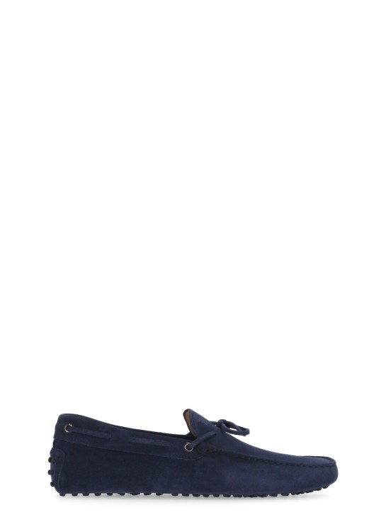 Shop Tod's City Gommino Loafers In Black
