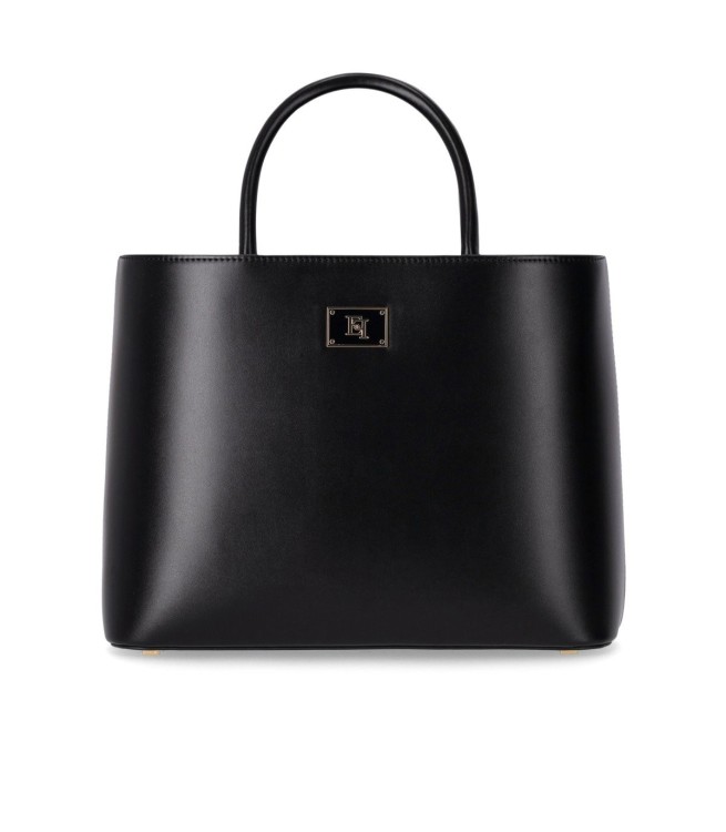 Elisabetta Franchi Black Medium Shopping Bag