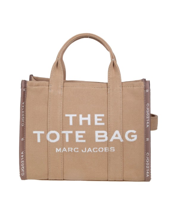 Marc Jacobs The Medium Tote In Jacquard Color Camel In Brown
