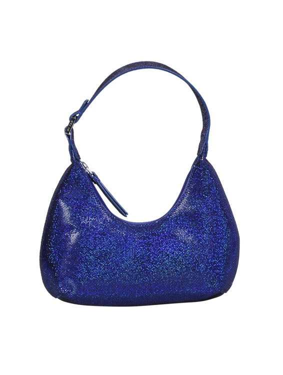 By Far Electric Blue Baby Amber Mini Bag