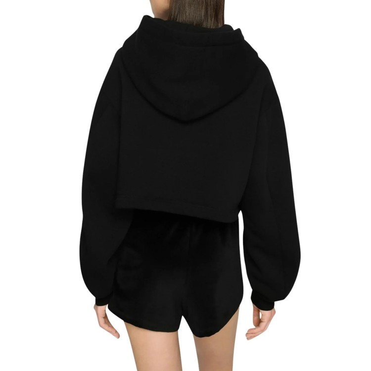 Shop Dolce & Gabbana Hoodie Sweatshirt In Black