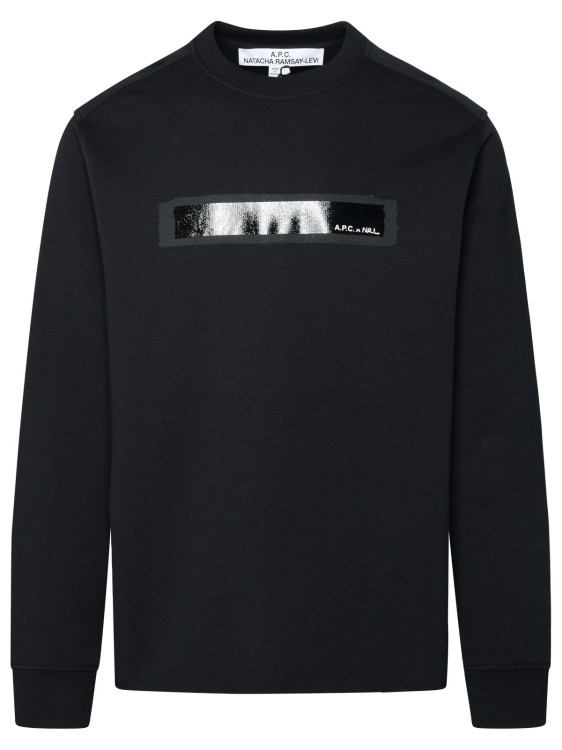 Shop Apc Ernestine Sweatshirt In Black