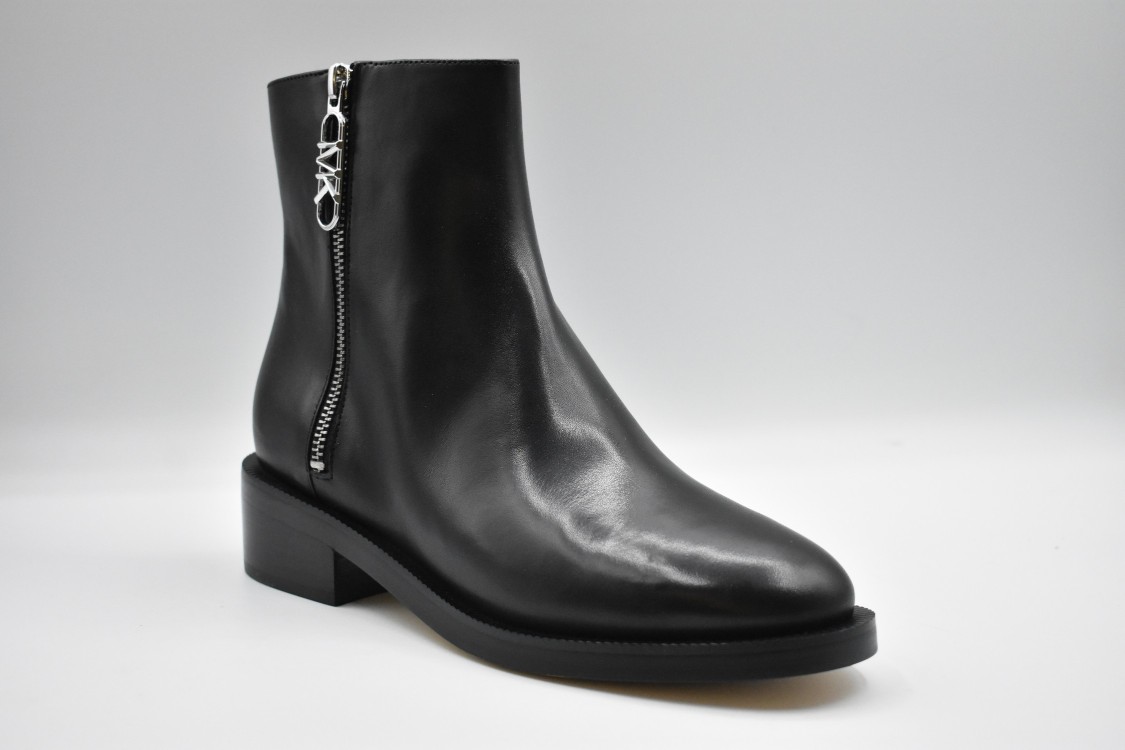 Michael Kors Regan Black Ankle Boot In Black