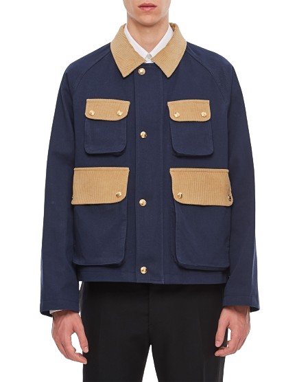 Thom Browne Relaxed Field Jacket In Black
