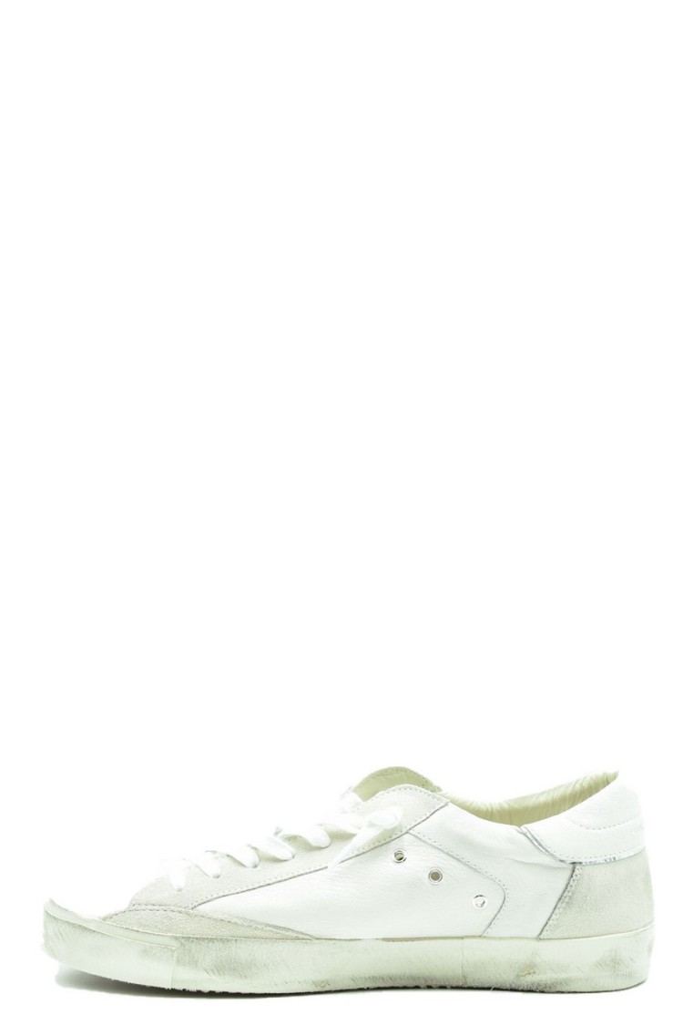 Philippe Model Multicolor Leather Sneakers In Multicolor