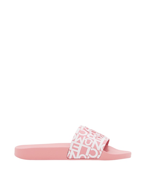 Moncler Jeanne Rubber Slides In Pink