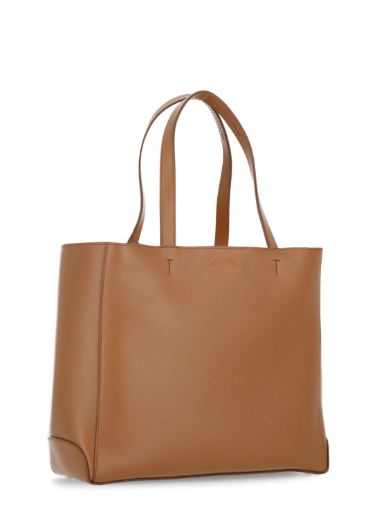 Shop Tod's Brown Shopping Bag