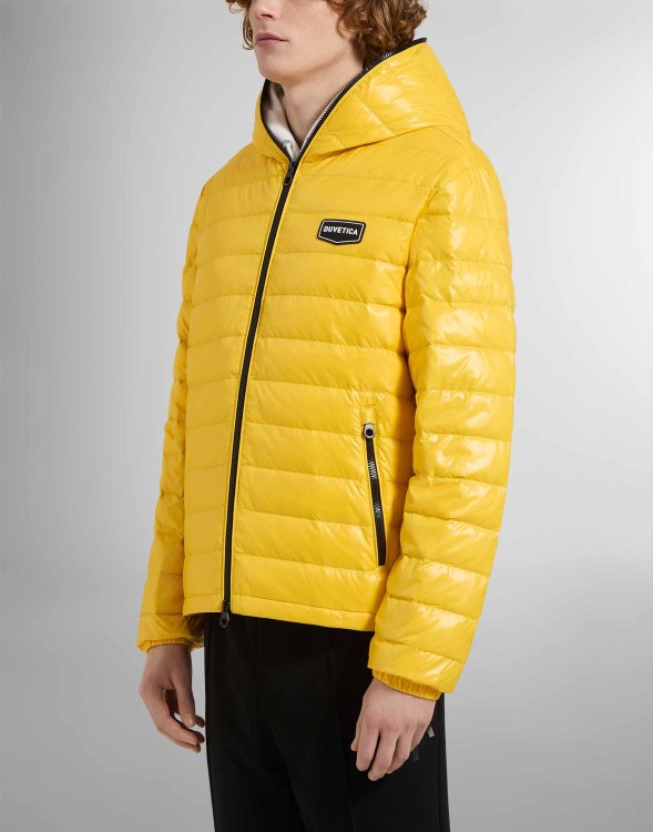 Shop Duvetica Tolando Puffer Jacket In Yellow