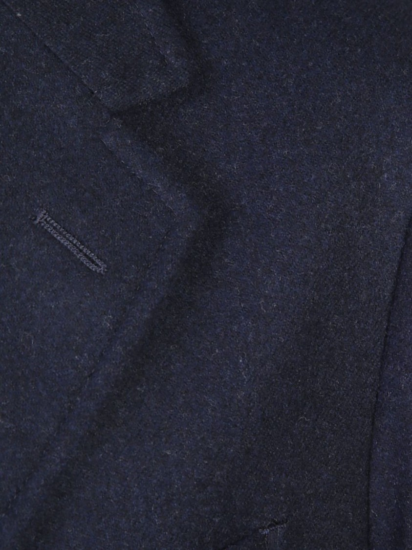 Boglioli Single-breasted Wool Blazer In Blue